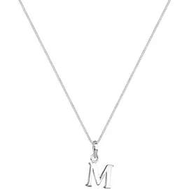 Elli Halskette Buchstabe M 925 Sterling Silber