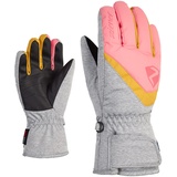 Ziener LORIKO Ski-Handschuhe/Wintersport | wasserdicht, atmungsaktiv, pink Vanilla, 4