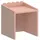 OEM Kinderschreibtisch Book Nook 31 x 35,5 x 31 cm MDF rosa