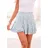 VIVANCE Hosenrock Damen Floral Blau 34