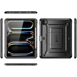 Supcase Hülle für iPad Pro 13 Zoll (2024) Schwarz
