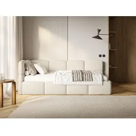 Selsey Jugendbett Cloudy 90 x 200 cm Kiefer beige hellbeige