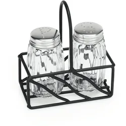 WAS Germany - Menage, 2-teilig, Salz & Pfeffer, Glas