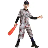 Spooktacular Creations Kind Junge Scary Baseball Player Zombie Kostüm für Halloween Vorgeben