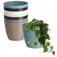 Kadax Blumentopf aus Kunststoff, Pflanztopf, runder Topf, 19 cm,