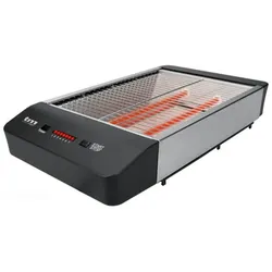 TM Electron Schwarzer horizontaler Toaster