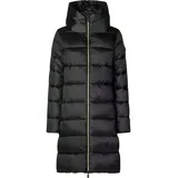 Save The Duck Damen Lysa Mantel (Größe L , schwarz)