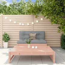 vidaXL 2-tlg. Garten-Lounge-Set Massivholz Douglasie - Braun