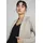 ICHI IHKATE BL Damen Blazer Kurzblazer Jacke Ein-Knopf-Blazer mit Stretch und Reverskragen, Größe:XXL, Farbe:Doeskin (151308)