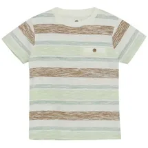 ENFANT Shirt in Creme/ Hellbraun/ Grün | Gr.: 140