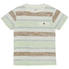 ENFANT Shirt in Creme/ Hellbraun/ Grün | Gr.: 140