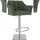CLP Barhocker Damaso Cord, grün/edelstahl