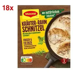 Maggi® Kräuter-Rahm Schnitzel Soße 18x 3 Portionen