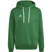 Adidas Herren Entrada 22 Sweat Hoodie, Team Green / White, XS