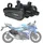 RZAHUAHU Motorrad-Hecktasche, Satteltasche, wasserdicht, Rahmentasche, Eva-Hartschale, seitliche Hängetasche, Sitzrohr-Zubehör, Aufbewahrungspaket, 2 Stück