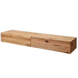 Massivmoebel24 FRANKFURT TV-Board 220x52x32 cm Beige Massivholz