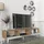 [en.casa] Kullila TV-Lowboard 160 x 35 x 40 cm Eicheoptik/Weiß Holz/Spanplatte