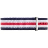 Daniel Wellington Classic Strap 18mm Fabric (Polyester) Silver