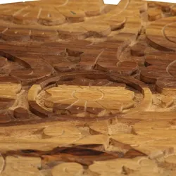 Couchtische 2 Stk. Massivholz | vidaXL : Farbe - Braun