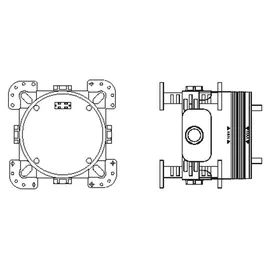 Ideal Standard EASY-Box Unterputz-Bausatz 1 Grundkörper
