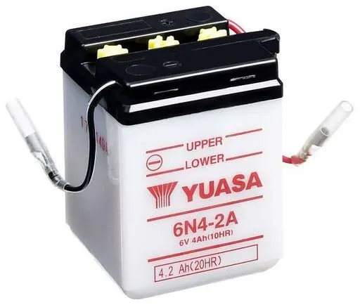 YUASA YUASA conventionele YUASA batterij zonder zuur pack - 6N4-2A Batterij zonder acid pack