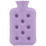 Fashy Mini Wärmflaschen Wabenform, 0,5 L, flieder