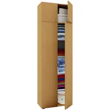 VCM Kleiderschrank Vandol 70 x 218 x 40 cm Braun