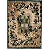 Tapiso Atlas Kurzflorteppich 200 x 300 cm Beige/Grün