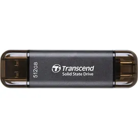 Transcend ESD310C 512 GB USB 3.2 Gen 2 Schwarz TS512GESD310C