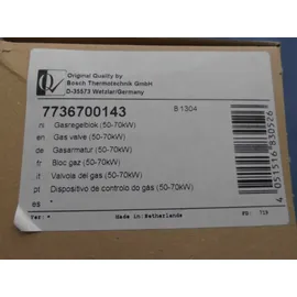 Buderus Gasarmatur (50-70kw), 7736700143
