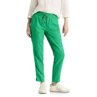 Cecil Bequeme Leinenhose juicy apple green, XXL