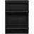 [en.casa] Sokndal 50 x 71 x 15 cm schwarz / schwarz