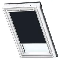 VELUX Verdunkelungsrollo Uni Dunkelblau 1100, MK08 1100KWL (Farbe: - 1100KWL, Farbe Schiene: