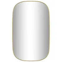 VidaXL Wandspiegel Golden 80x50 cm