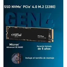 Crucial P3 Plus 500 GB M.2