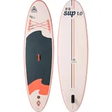 Firefly SUP Board iSUP 1.0 9,6 x 0,0 x 0,0 m Beige/Blau/Dunkelrot