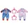 BABY BORN Happy Birthday Strampler Blau/Rot (831090)
