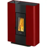 FreePoint Pelletheizkessel Roxy Stand Stahl Bordeaux 7 kW mit Automatik