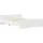 vidaXL Bettgestell 120 x 200 cm Weiss