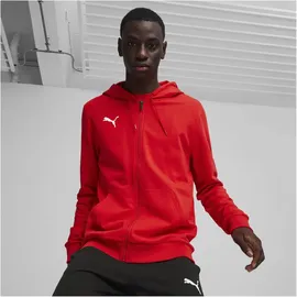 Puma teamGOAL Casuals Kapuzenjacke Herren 01 red/white XXL