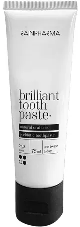 RainPharma Brilliant Toothpaste Natürliche Zahnpasta 50ml