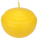 Steinhart Kerzen Schwimmkerze Kreisel 3 St. gelb