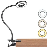 DIWUJI LED Klemmleuchte Dimmbar Leselampe Klemmen Augenschutz Bettleuchte Mit