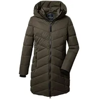 G.I.G.A. DX Damen Steppparka/Funktionsparka mit Kapuze GW 17 WMN QLTD PRK, olive brown, 46,