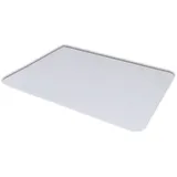 vidaXL Bodenschutzmatte für Laminat oder Teppich 90x90 cm - Weiß