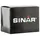Sinar XE-64-1 0 mm Silikongehäuse Schwarz/Grau Silikonarmband Schwarz/Weiß onesize