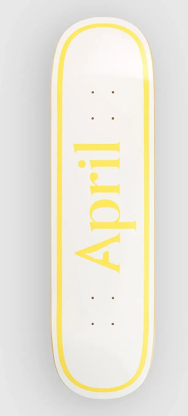 April Skateboards Twin Og Logo - 8.5