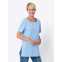Sieh an! Longshirt Blau 38