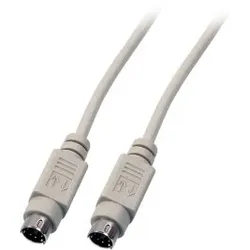 EFB EK318.5 Maus/-Tastatur Anschlusskabel, 2x PS/2, St.-St., 5,0m, beige EK3185