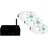 blossom-ic Avalon+ Tres Set APTS-3980 3er Set Heizkörpersteuerung mit Gateway GT-100